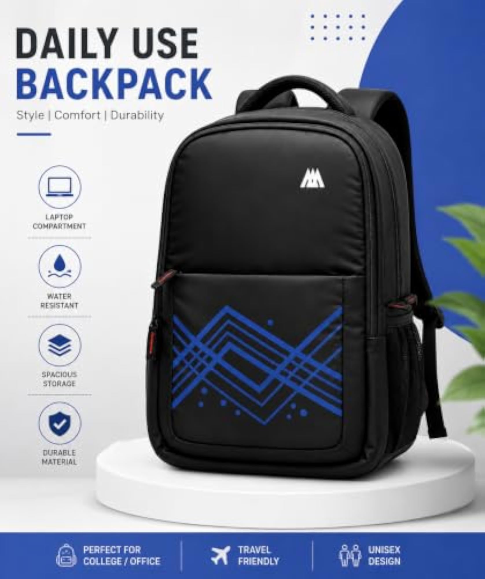 HAMMER 18 Inch Laptop Backpack for Men & Women